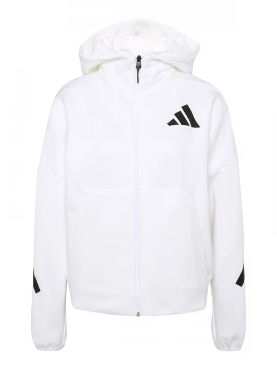 Foto van product ADIDAS SPORTSWEAR Sportief sweatvest 'Z.N.E.' zwart / wit
