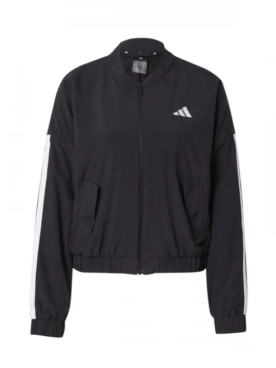 Foto van product ADIDAS SPORTSWEAR Sportjas 'Essentials' zwart / wit