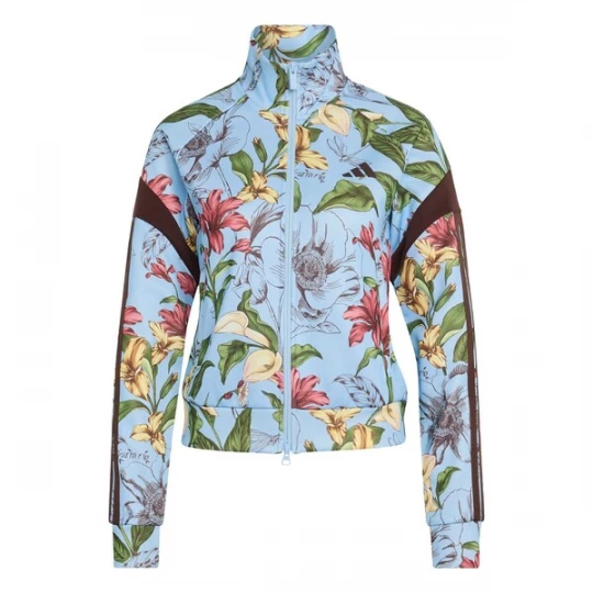 Foto van product ADIDAS SPORTSWEAR Sportjas hemelsblauw / lichtgeel / groen / wijnrood