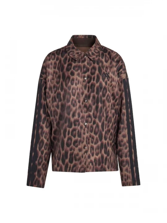 Foto van product ADIDAS SPORTSWEAR Sportjas 'Seasonal Essentials' bruin / zwart