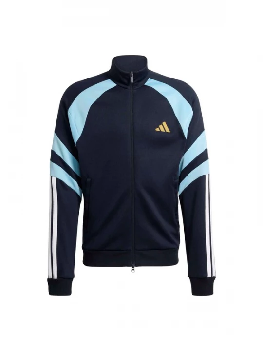 Foto van product ADIDAS SPORTSWEAR Sportsweatvest 'Tiro' navy / lichtblauw / honing / wit