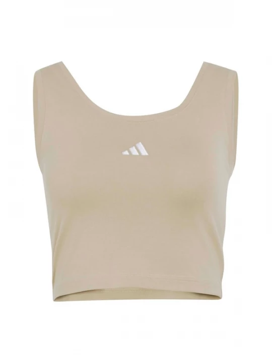 Foto van product ADIDAS SPORTSWEAR Sporttop 'Essentials' cappuccino / wit