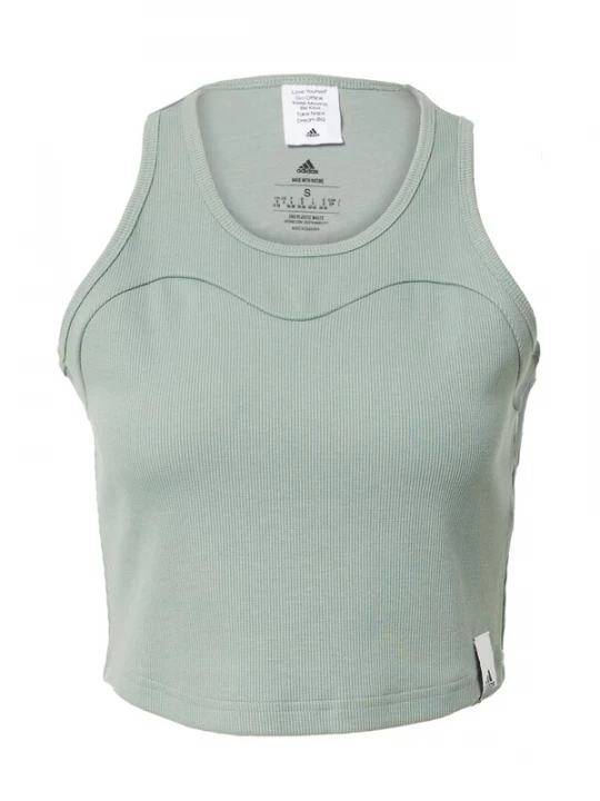 Foto van product ADIDAS SPORTSWEAR Sporttop 'Lounge Rib' pastelgroen