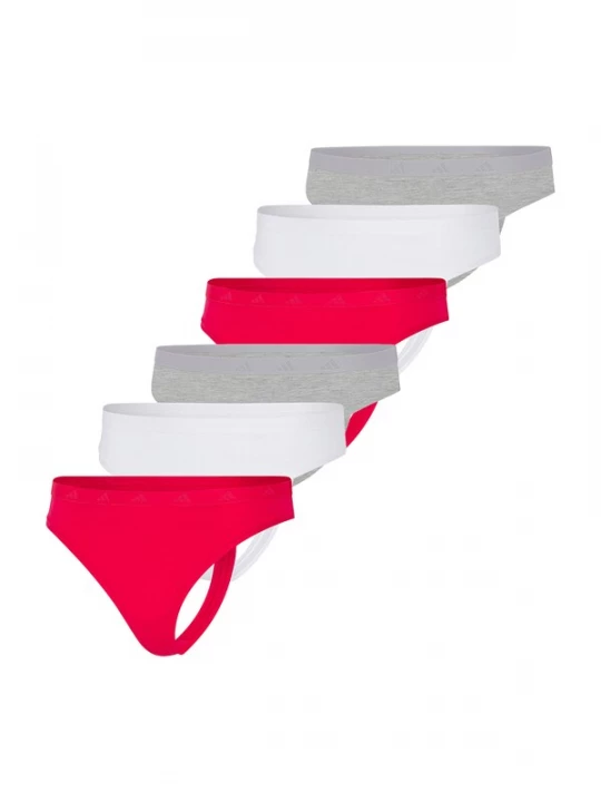 Foto van product ADIDAS SPORTSWEAR String ' Sport Active Essentials ' grijs gemêleerd / knalrood / wit