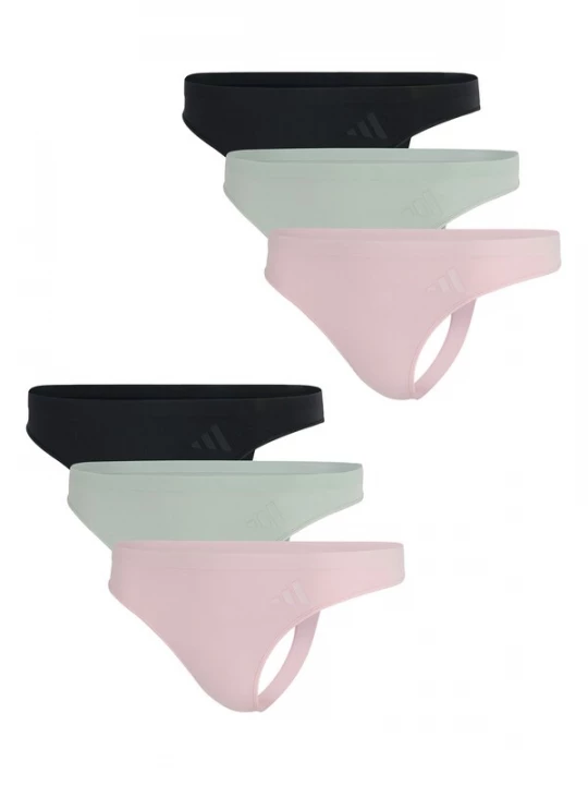 Foto van product ADIDAS SPORTSWEAR String ' Sport Active Seamless Thong ' grijs gemêleerd / rosa / zwart