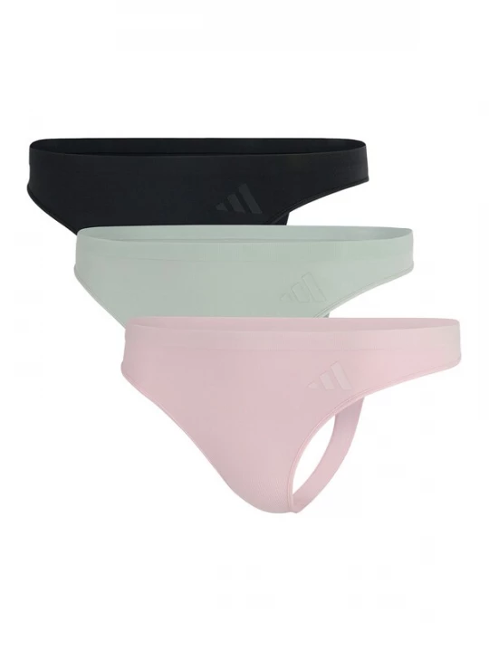 Foto van product ADIDAS SPORTSWEAR String ' Sport Active Seamless Thong ' grijs gemêleerd / rosa / zwart