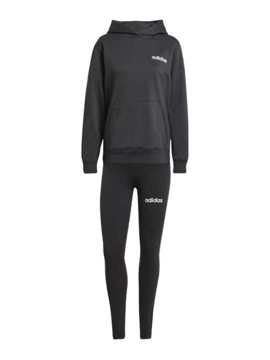 Foto van product ADIDAS SPORTSWEAR Trainingspak 'Leisure' zwart / wit