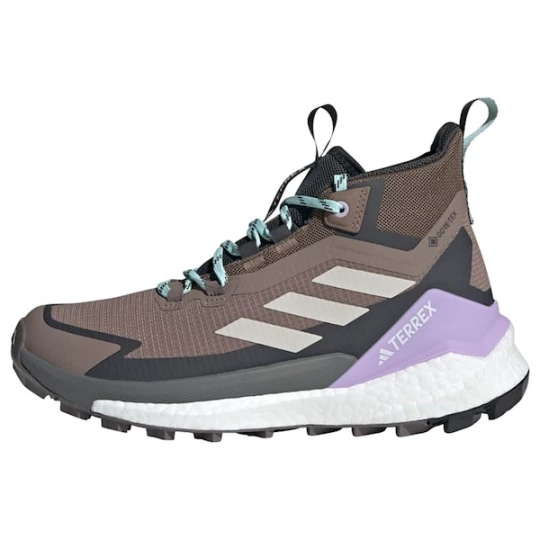 Foto van product ADIDAS TERREX Boots 'Free Hiker 2.0' chocoladebruin / brokaat / lavendel / wit