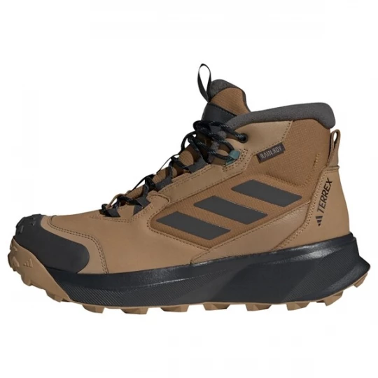 Foto van product ADIDAS TERREX Boots 'Winter Leather Mid Cut Rain.Rdy Cold.Rdy' pueblo / lichtbruin / zwart
