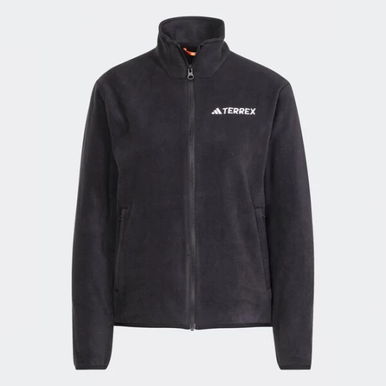 Foto van product ADIDAS TERREX Functionele fleece jas 'Essentials' zwart / wit