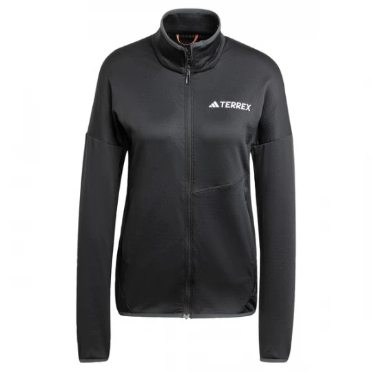 Foto van product ADIDAS TERREX Functionele fleece jas 'Xperior' zwart / wit