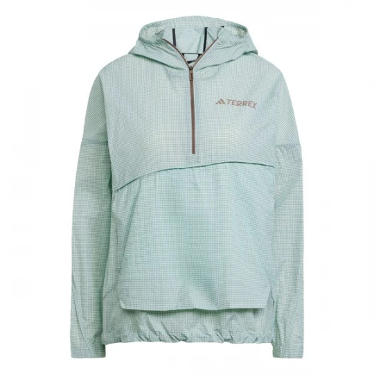 Foto van product ADIDAS TERREX Outdoorjas 'Xploric' lichtblauw / donkergrijs