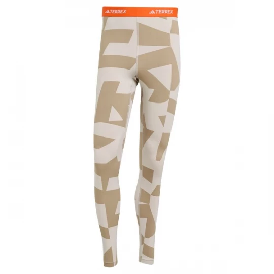 Foto van product ADIDAS TERREX Sportbroek 'Multi Synthetic Base Layer' beige / ecru / donkeroranje