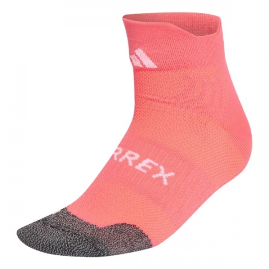 Foto van product ADIDAS TERREX Sportsokken 'Speed' neonoranje / zwart gemêleerd / wit