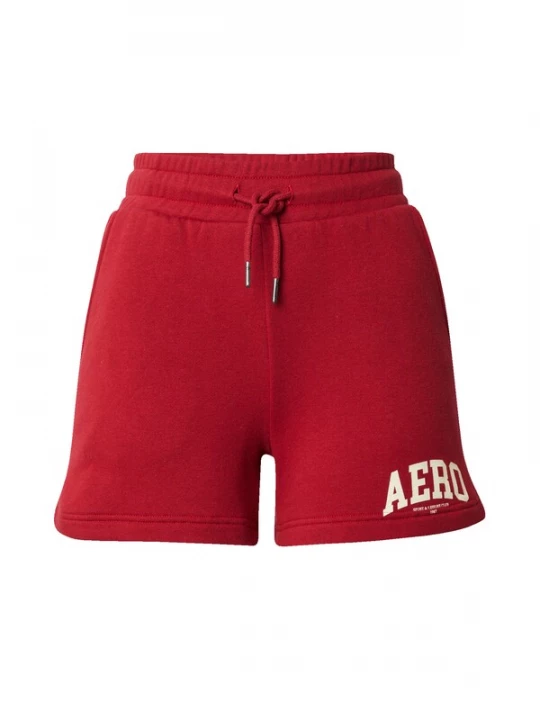 Foto van product AÉROPOSTALE Broek robijnrood / wit AEROPOSTALE
