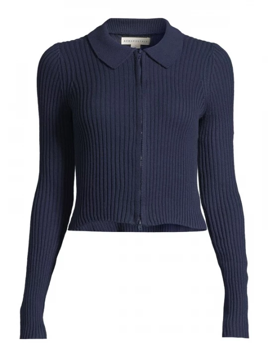 Foto van product AÉROPOSTALE Gebreid vest navy AEROPOSTALE