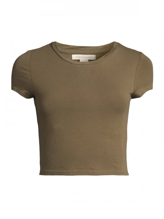 Foto van product AÉROPOSTALE Shirt kaki AEROPOSTALE