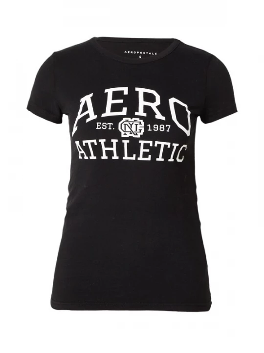 Foto van product AÉROPOSTALE Shirt zwart AEROPOSTALE