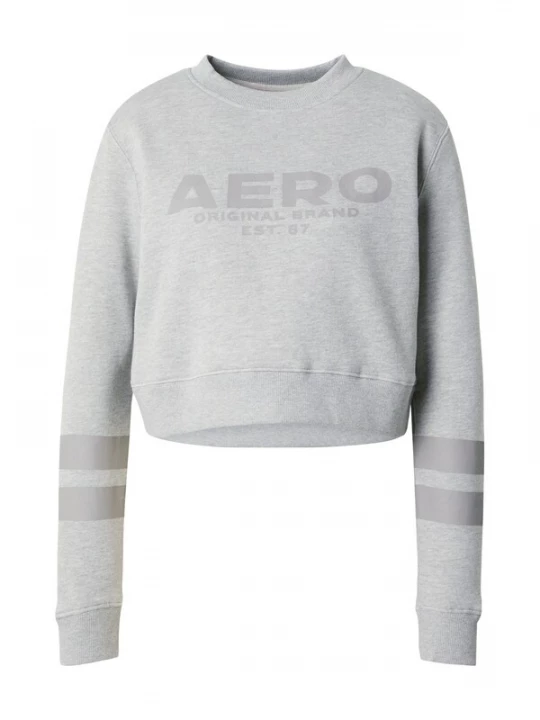 Foto van product AÉROPOSTALE Sweatshirt rookgrijs / grijs gemêleerd AEROPOSTALE