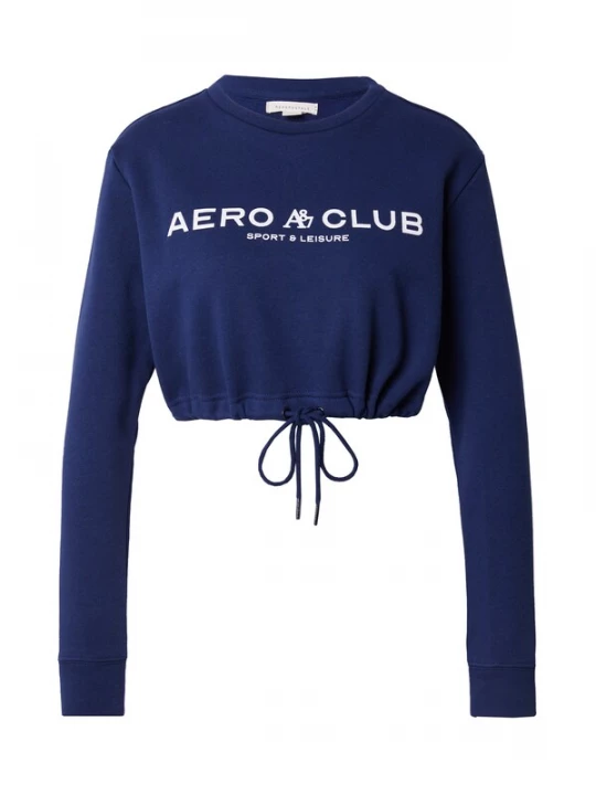 Foto van product AÉROPOSTALE Sweatshirt ultramarine blauw / wit AEROPOSTALE