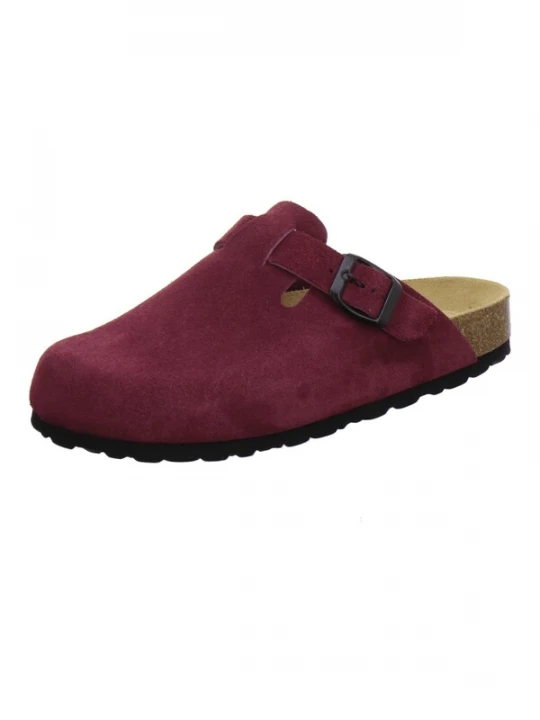 Foto van product AFS-Schuhe Clogs 'Clogs Damen beere Veloursleder' bessen