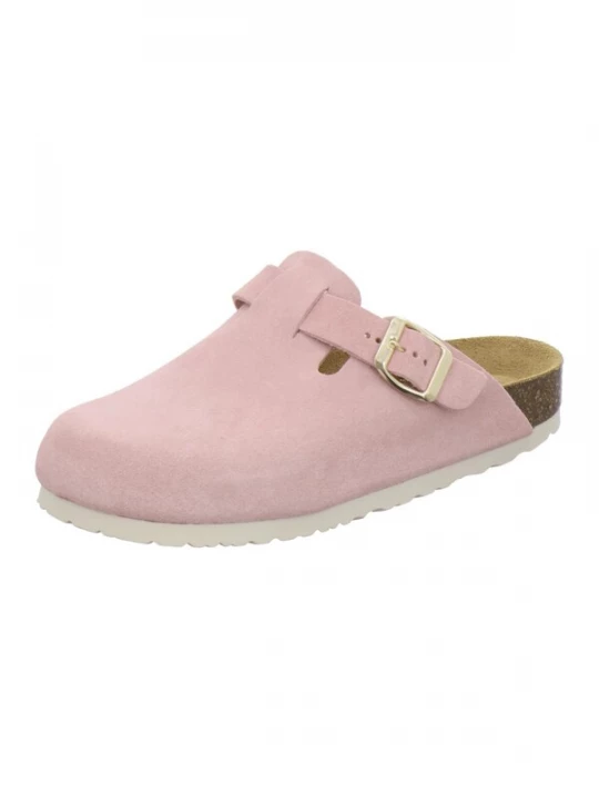 Foto van product AFS-Schuhe Clogs 'Clogs Damen rose Veloursleder' rosé