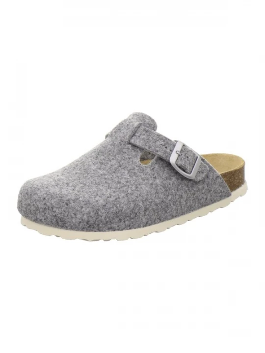 Foto van product AFS-Schuhe Huisschoenen 'Hausschuhe Damen Filz grau' grijs
