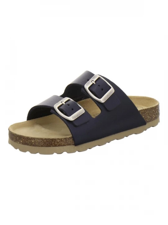 Foto van product AFS-Schuhe Open schoenen 'sportliche Kinder-Pantoletten Zweischnaller navy' navy