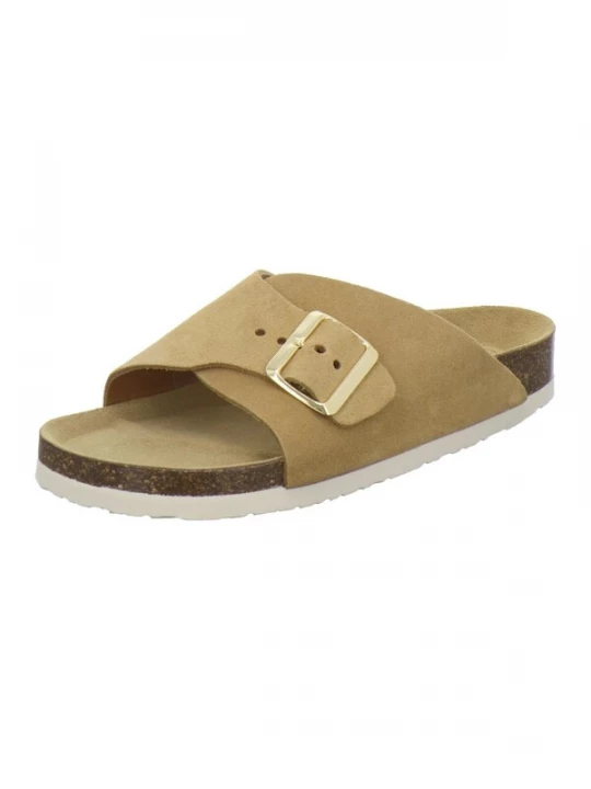 Foto van product AFS-Schuhe Sandaal 'Sandalen Damen cognac Veloursleder' cognac