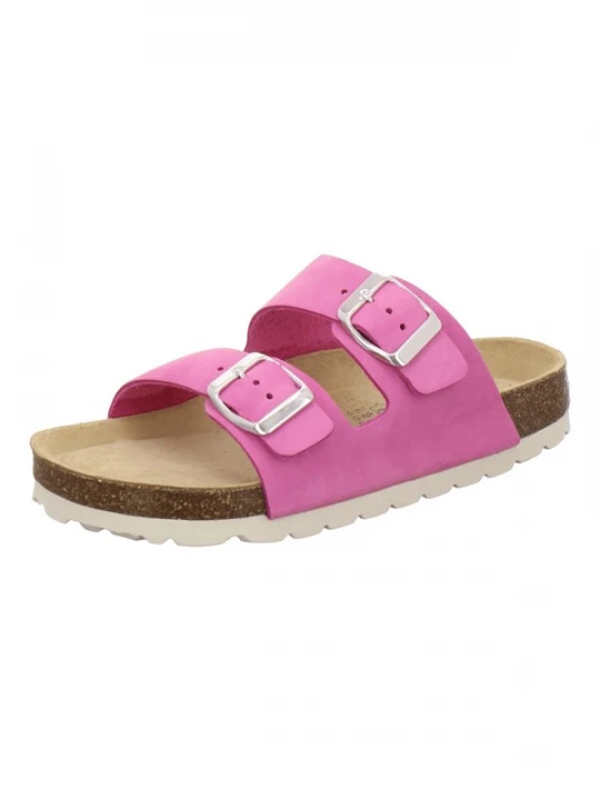 Foto van product AFS-Schuhe Sandalen 'Mädchen Pantolette Zweischnaller fuchsia' fuchsia