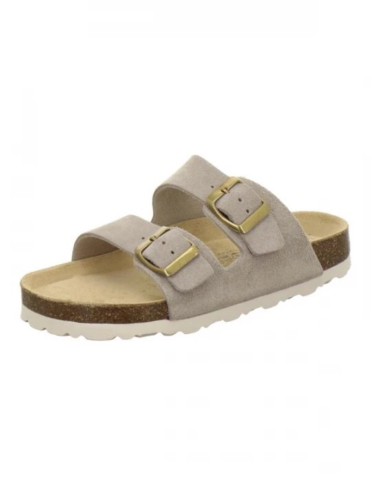 Foto van product AFS-Schuhe Sandalen 'Mädchen Pantoletten Zweischnaller quarz' donkerbeige