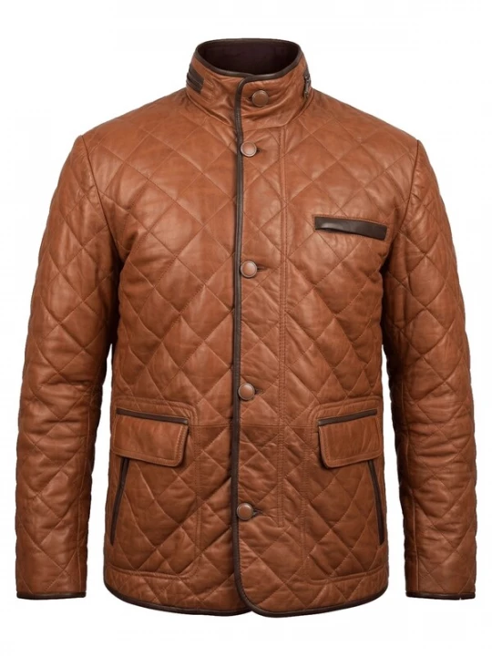 Foto van product Agamaa Tussenjas 'Ojvind' cognac