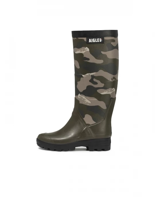 Foto van product AIGLE Regenlaarzen 'Benyl' kaki / olijfgroen / spar