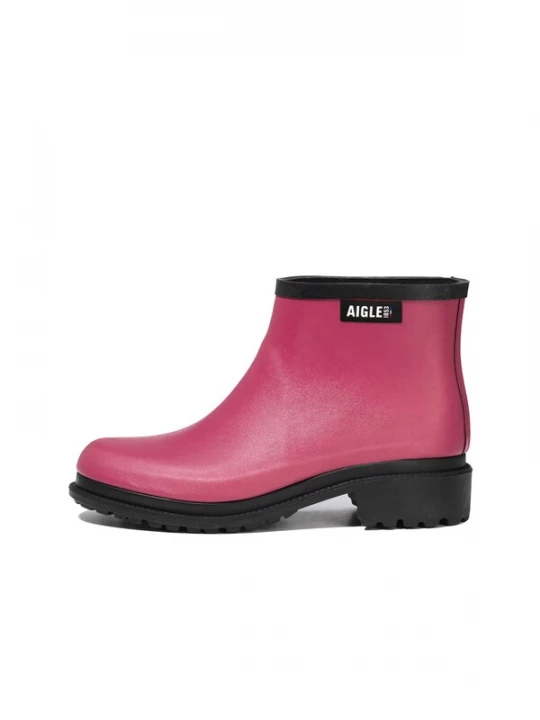 Foto van product AIGLE Regenlaarzen 'Fulfeel Low' pink / zwart