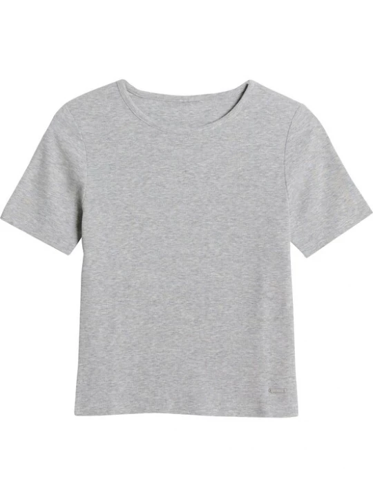 Foto van product Aim'n Functioneel shirt grijs gemêleerd AIMN
