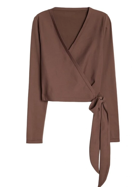 Foto van product Aim'n Functioneel shirt 'Macchiato' bruin AIMN