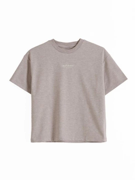 Foto van product Aim'n Functioneel shirt 'Script' cappuccino AIMN