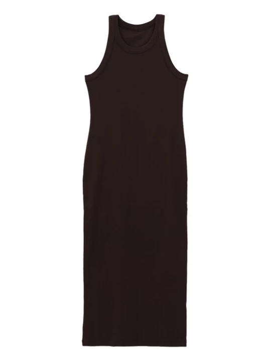 Foto van product Aim'n Jurk 'Ease' donkerbruin AIMN