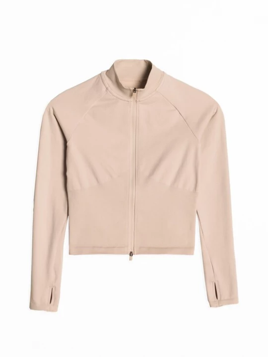 Foto van product Aim'n Sportief sweatvest lichtbeige AIMN