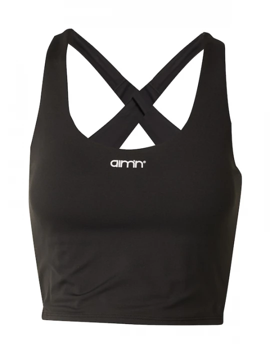 Foto van product Aim'n Sporttop 'Core Essential' zwart / wit AIMN