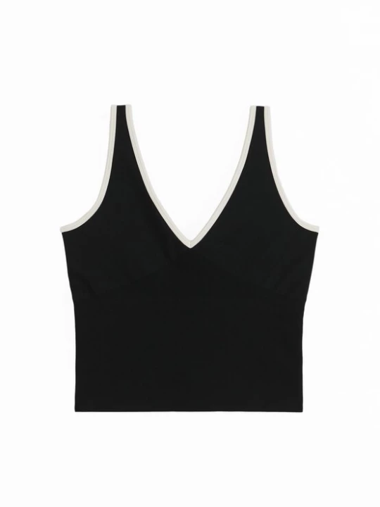 Foto van product Aim'n Sporttop zwart / wit AIMN
