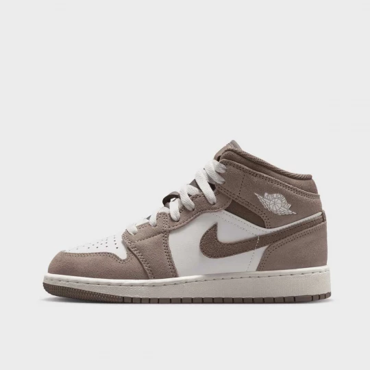 Foto van product Air Jordan 1 Mid (GS) beżowy