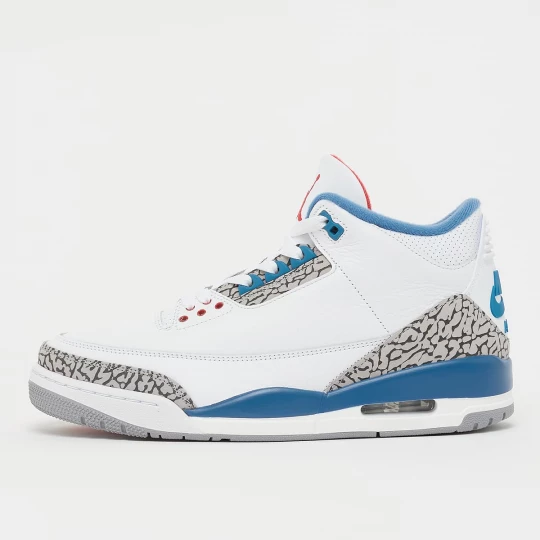 Foto van product Air Jordan 3 Retro “True Blue” wit