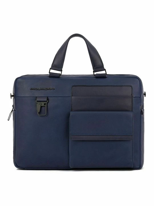 Foto van product Aktetas Piquadro donkerblauw