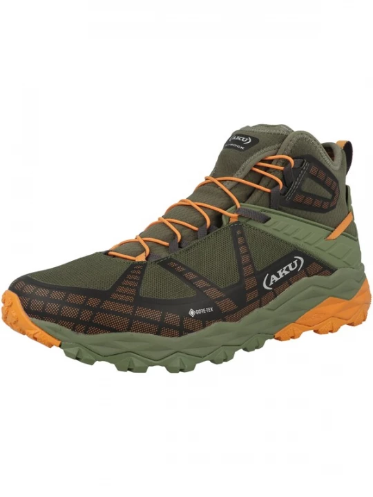 Foto van product AKU Boots 'Flyrock GTX' bruin / donkergroen / zwart