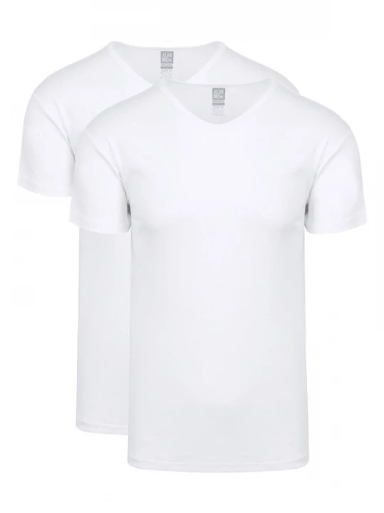 Foto van product alan red Shirt 'Organic' wit
