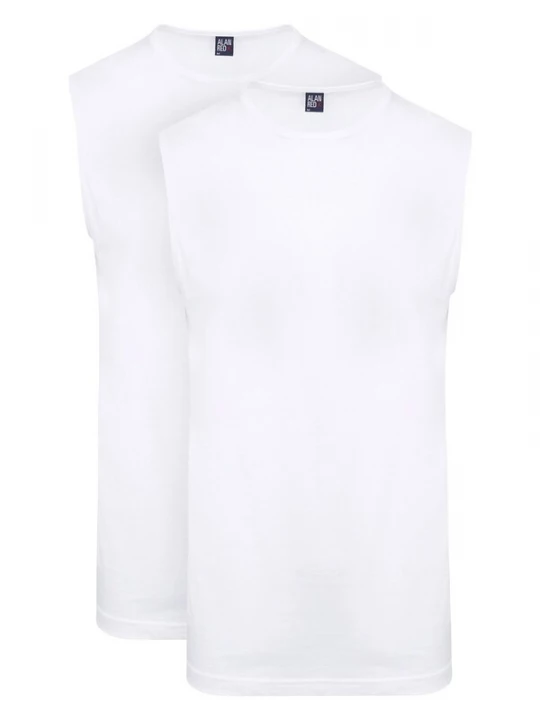 Foto van product alan red Shirt 'T-Montana' wit