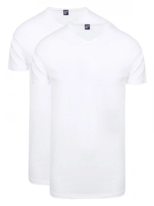 Foto van product alan red Shirt 'Vermont' wit