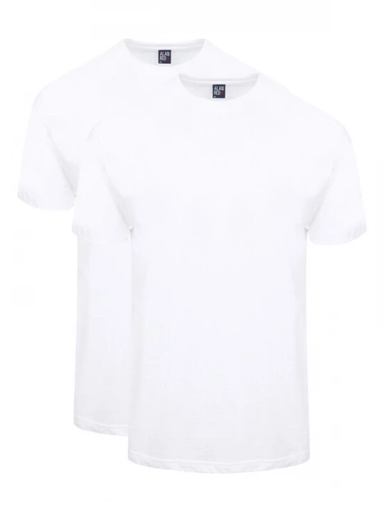 Foto van product alan red Shirt 'Virginia' wit