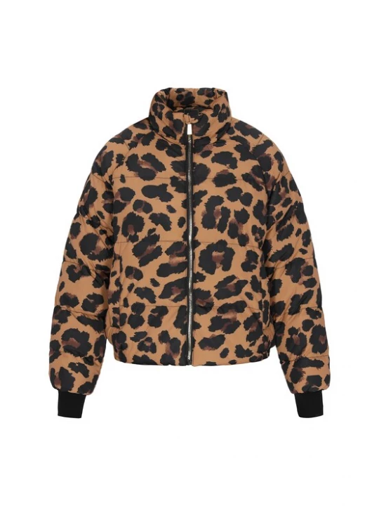 Foto van product ALBEE Winterjas bruin / zwart